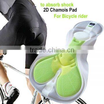 Chamois Pads with custom design pattern Quality sublimation printing Coolmax Cycling Pads