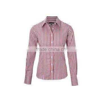 2014 OEM Office Wear Women Shirts stripe