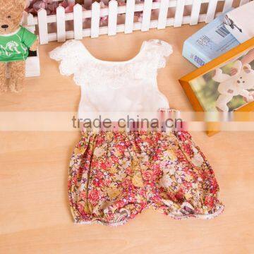 Lace Petti Romper Toddlers Fashion Jumpsuit Newborn Baby Clothes photo-3