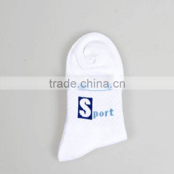 Classical designs spandex and cotton sports socks