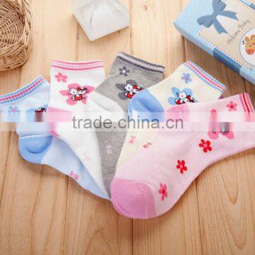 Hot selling fancy kids bulk socks new style lovely cartoon children socks