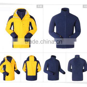 100% Polyester Lightweight 10000mm Waterproof Softshell Jacket photo-2