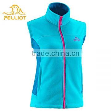 OEM Custom Logo Promotional Polar Fleece Vest With Two Pockets photo-3
