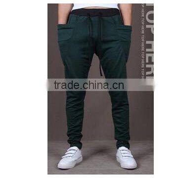 New Fashion Sweatpants Trousers Latest Design Men Harem Pants Sport Pants , Big Pocket Design Cargo Men Joggers photo-4