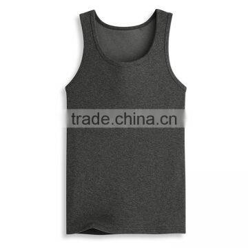 New Model Design 100% Cotton Fashion Wholesale Mens Custom Stringer Tank Top photo-5