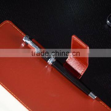 Pull-up Leather Planner Custom Personal Diary Notebook With Buckle Gold Foil Logo photo-2