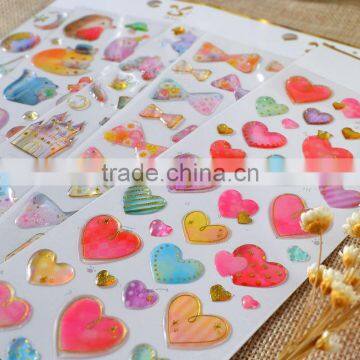 Custom Children Carton Sticker Cheap Epoxy/pvc/pet Sticker Die-cut Adhesive Sticker photo-3