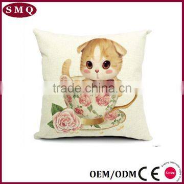 100% Cotton Linen Wholesale Printed Cushion Covers photo-5