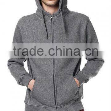 MEN'S HIGH NECK ZIP-UP HOODY