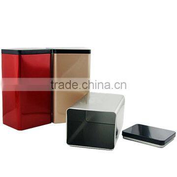 The Fine Blank Caddy Hand Cream Cosmetics Packaging Tin Box Square Tin Case Customize Metal Cans photo-3