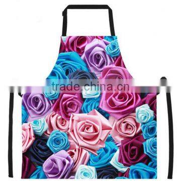 Unisex Cheap Purple Bib Aprons Kitchen Adult Bib Aprons photo-2