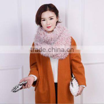 2017 original fashional new design shawls lady neck imitation fur women fashion scarf