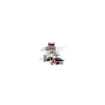 Rotary die head film blowing machine
