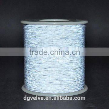 120d/2 soft polyester reflective embroidery thread for clothing