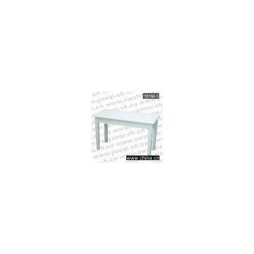 101M-1 White polished finish Wooden Bench