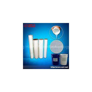 silicone rubber for coating textile