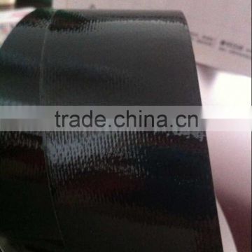 black fireproof fiberglass insulation adhesive tape Aluminum foil tape