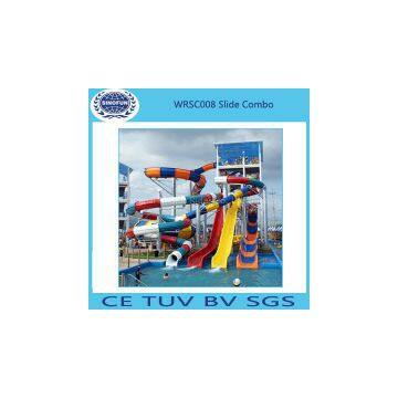 [Sinofun Rides] fiberglass water slide of water park rides