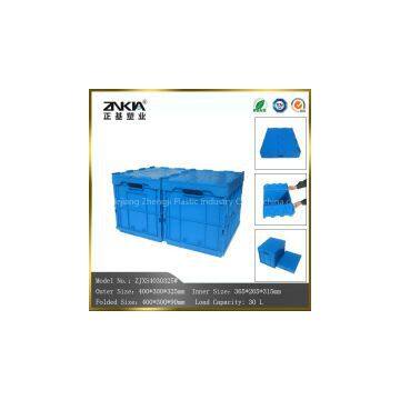 Wholesale High Quality Plastic Folding Box With Attached Lid photo-3