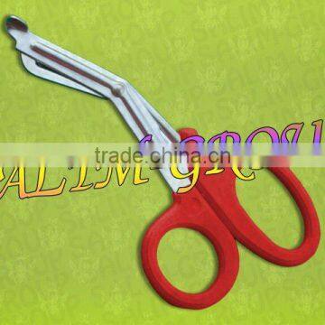 24 EMT Utility Scissors Shears 5.5" Red Colored