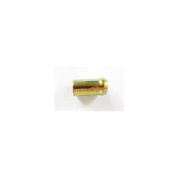 Auto Parts ASTM JIS Connection Pipe , Metal Engine Exhaust Tubes with Copper Brass Stamped