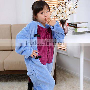 2017 New Arrival Fashion Animal Onesie Print Pajamas Best Sale 100%polyester photo-3