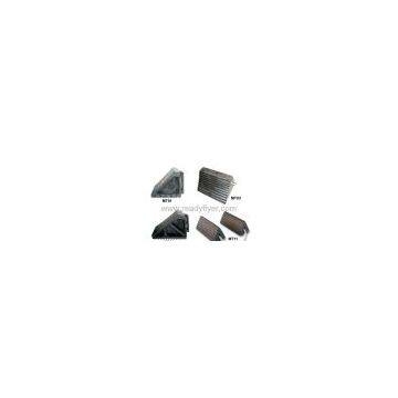 Sell Rubber safety wheel chock/wheel stopper/parking block/tyre stopper/trailer chock/car stopper/wheel locator/
