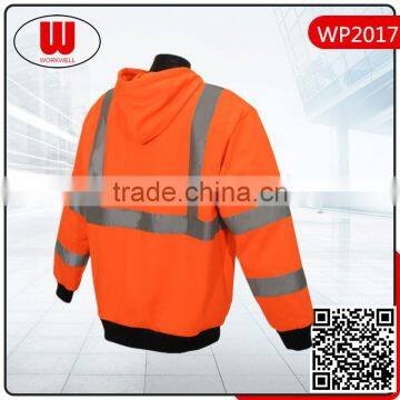 Winter Zipper Hoody, Safety Jacket Reflective