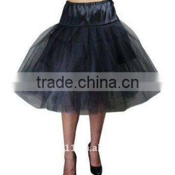 Black Organza wedding Petticoat Underskirt tutu dress