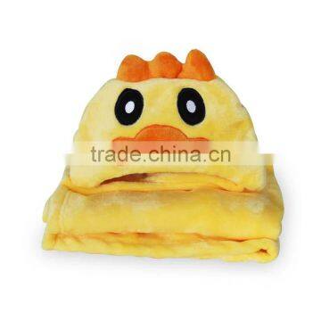 yellow chicken baby bathrobe kids baby hooded bath towel