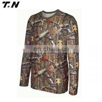Wholesale Cheap Long Sleeves Printed Sublimation t Shirts T-shirt Printing