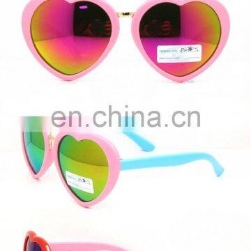 2017 high quality fashionable popular PC kid sunglasses