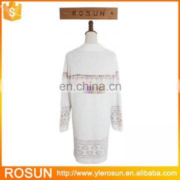 Long Sleeve Oversized Knit Womens Long Cardigan photo-3