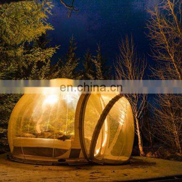 0.8mm pvc Clear Bubble Party Event Tent inflatable advertising inflatable tent price