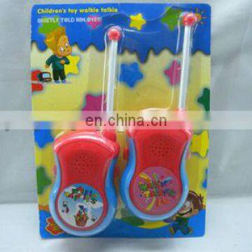 Kids plastic walkie talkie toy