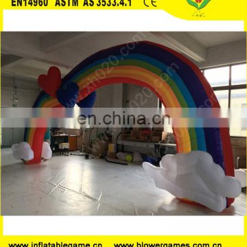 best selling wedding inflatable arch gate with high quality