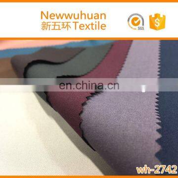 Shaoxing Factory 2017 New Design TR Stretched Suiting Fabric With Spandex,wh-2742