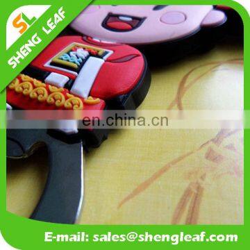 3d Design Promotinal Gifts Soft Rubber Bottle Opener photo-2