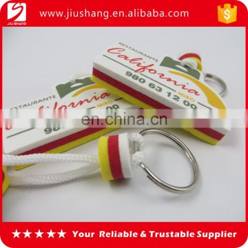 New cheap custom design cool eva key tags wholesales