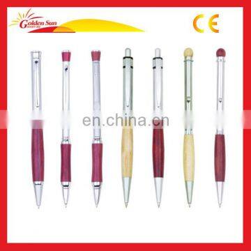 Customized Advertising Plastic Ballpoint Pen Without Clip