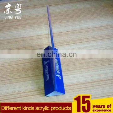 Clear T Shape Clear PMMA Tag Display Stand Plexiglass Table Tent Acrylic Table Tent Card Holder photo-2