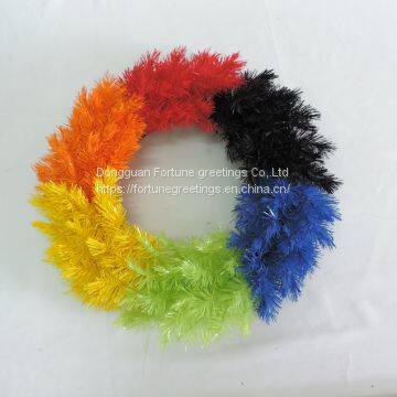 Artificial christmas wreath