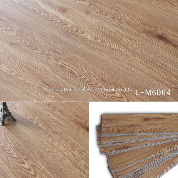 plastic flooring sheet tiles slotted click lock 4.2mm thickness 0.7mm wear layer