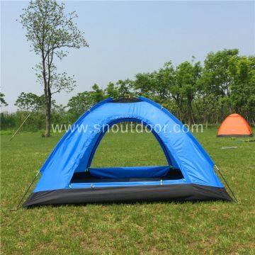 Camping Dome Tents For 2 Man Tent Fiberglass Pole Blue Color