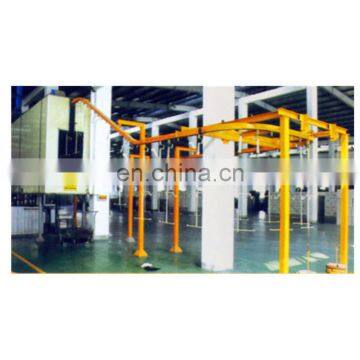 Automatic powder coating booth for aluminium profiles 55