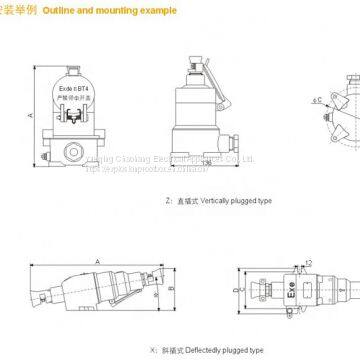 304 Stainless Steel Explosion-proof Socket Explosion-proof Plug 380V/220V Stainless Steel Shell Explosion-proof Bolt Ac-16 photo-2