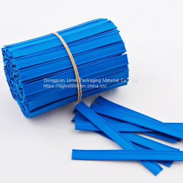 Promotional PE galvanized steel 4mm/5mm double core plastic nose clip