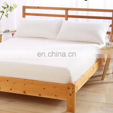 Premium Soft Wrinkle Resistant Fabric Solid Color Fitted Bed Sheet photo-3