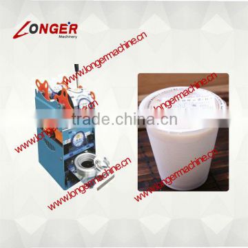 Plastic Cup Sealing Machine|Juice Cup Capping Machine