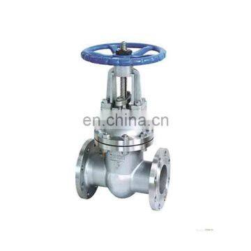 stainless steel body ANSI Stainless steel flange type rising stem price gate  valve